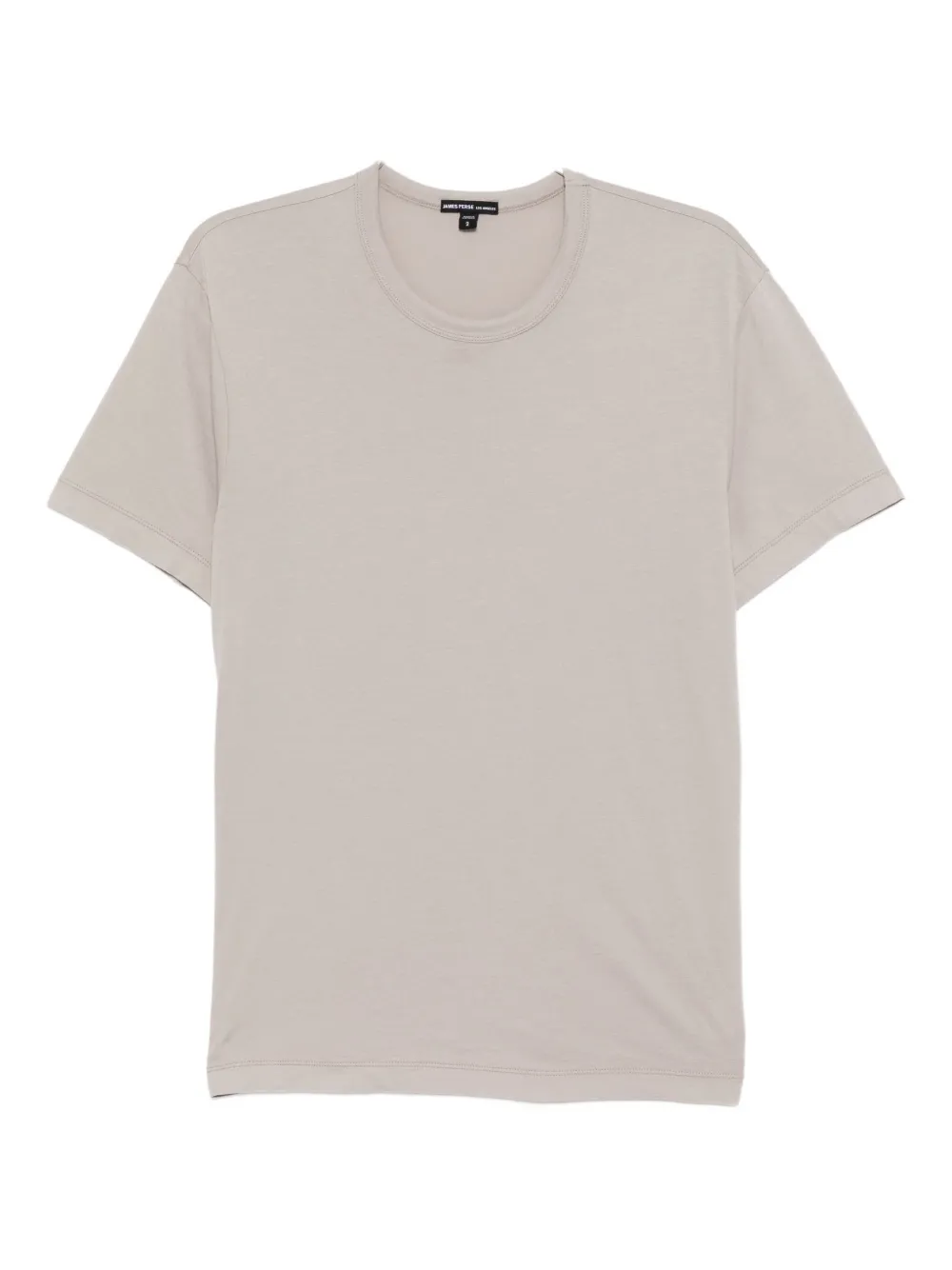 James Perse Brushed Lotus Crew T-shirt In Gray