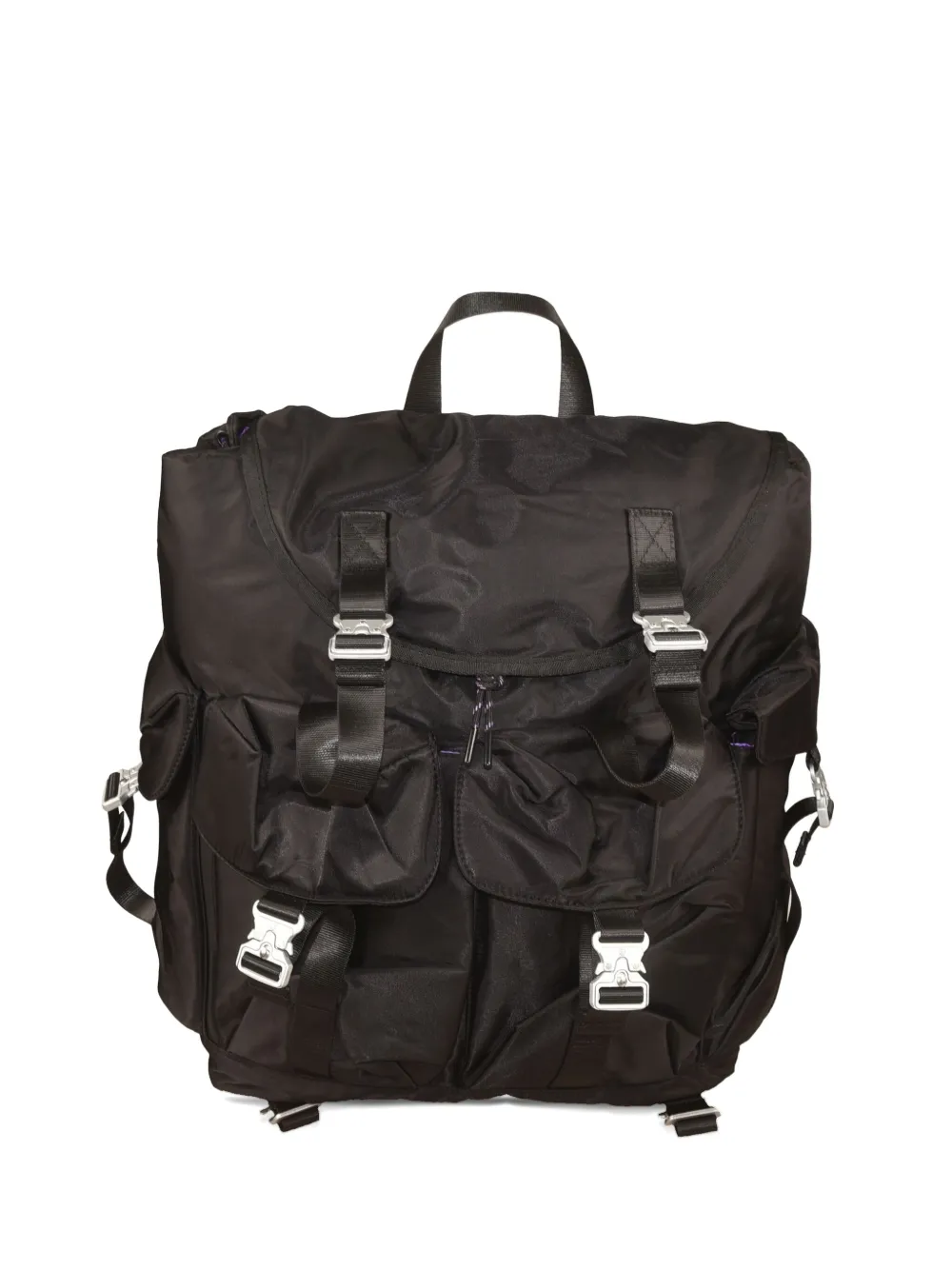 Alpha Industries buckle-fastening backpack | Black | Image 1