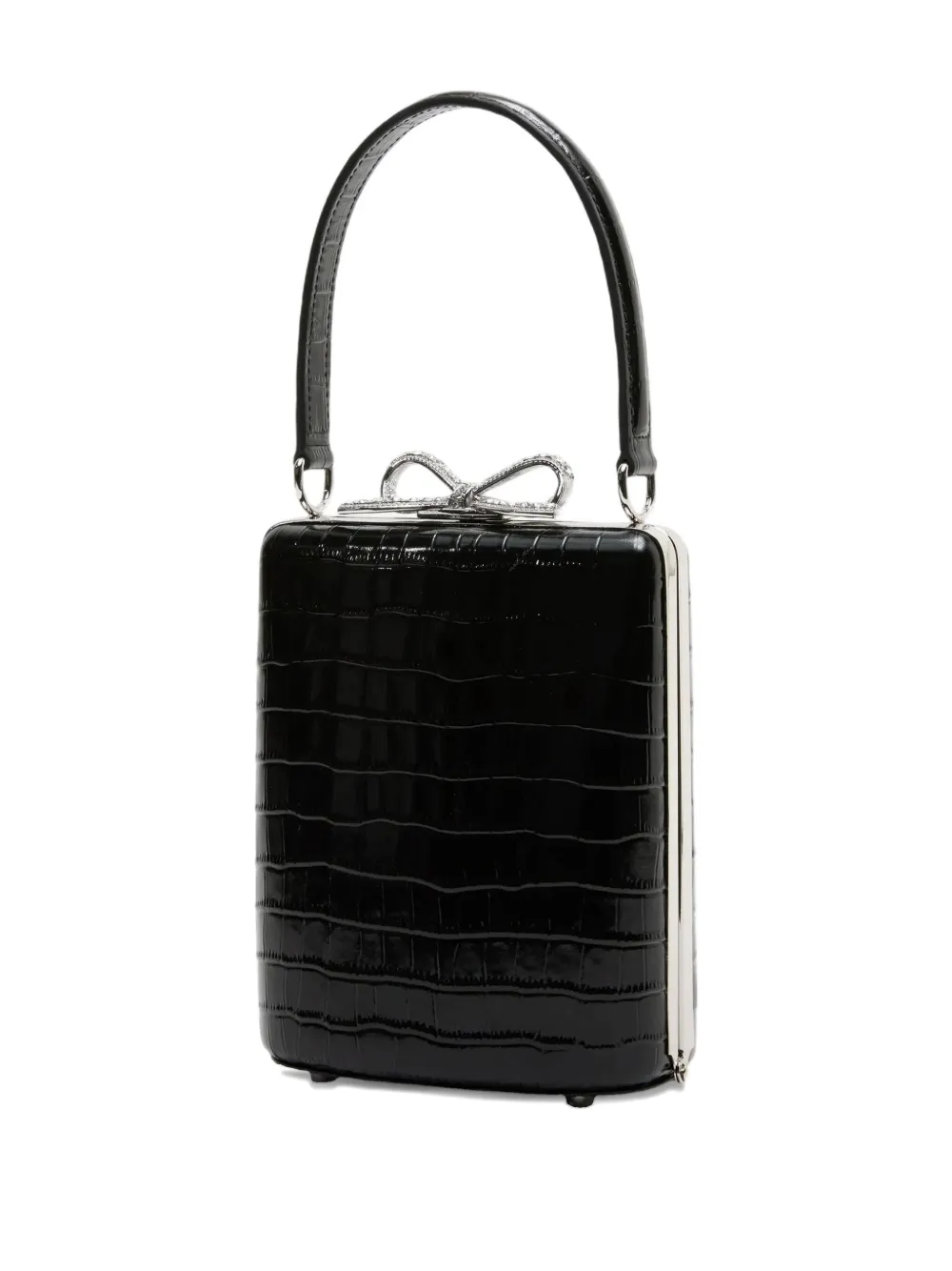 Self-Portrait bow-detailing clutch bag | Image 2