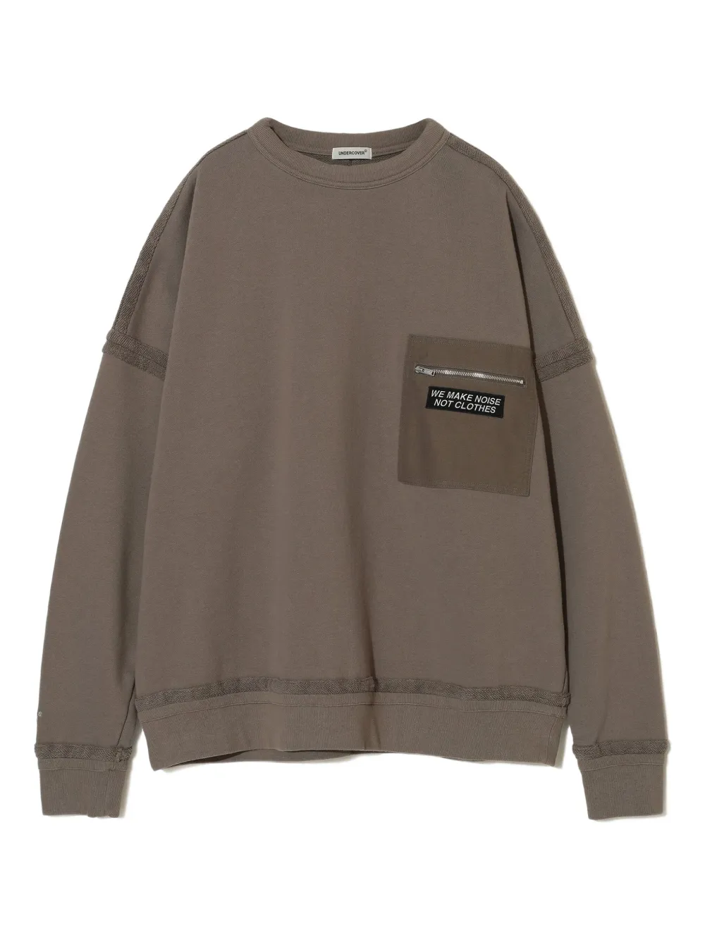 Undercover sudadera con bolsillo con cierre | gris | Image 1