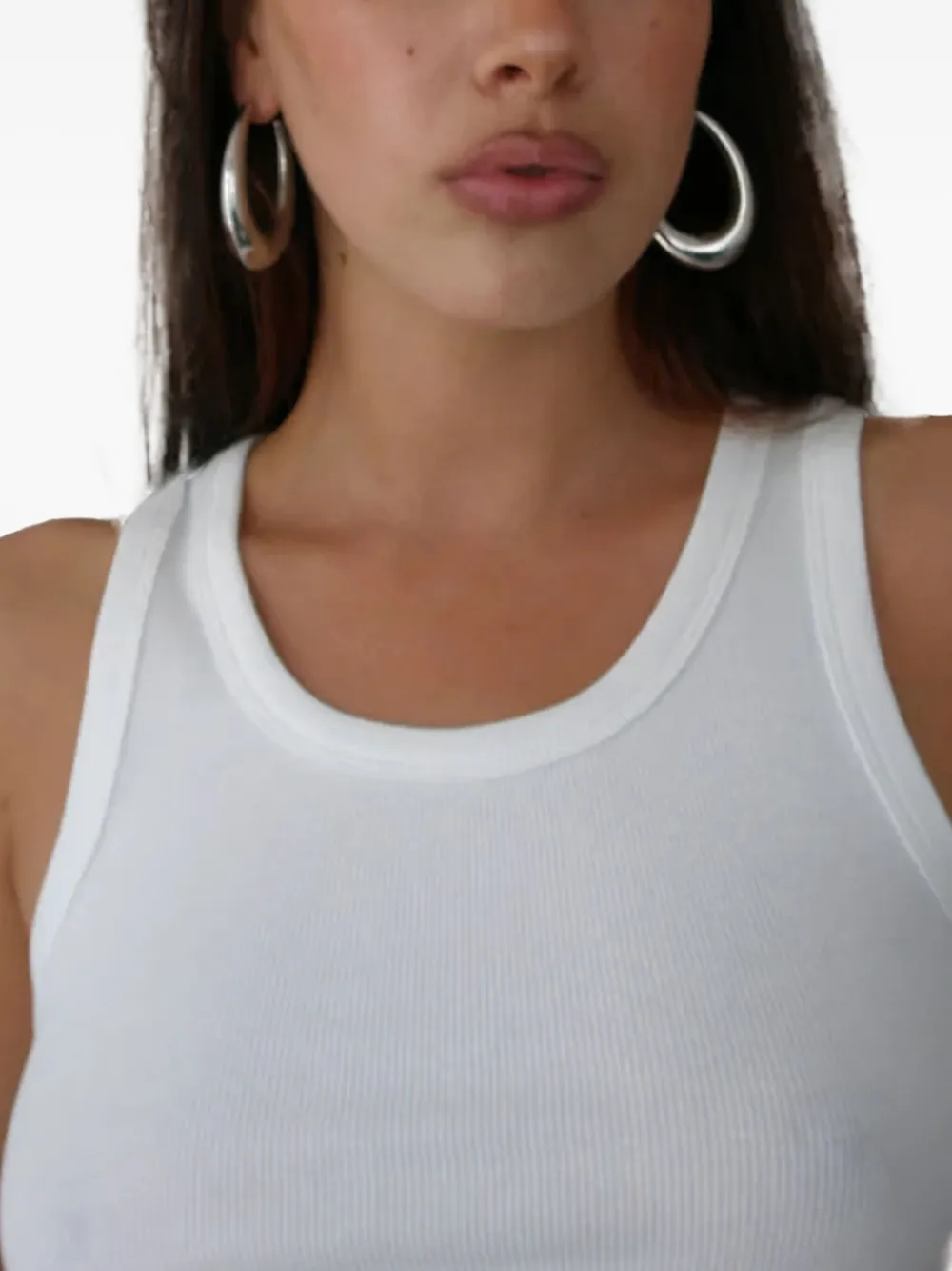 The Good Statement Orbit Hoop Earrings In Silver