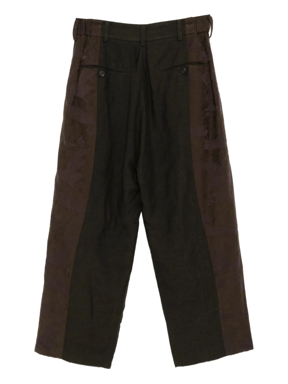 Ziggy Chen pantalon à fleurs brodées | Pantalons cigarette | Image 2