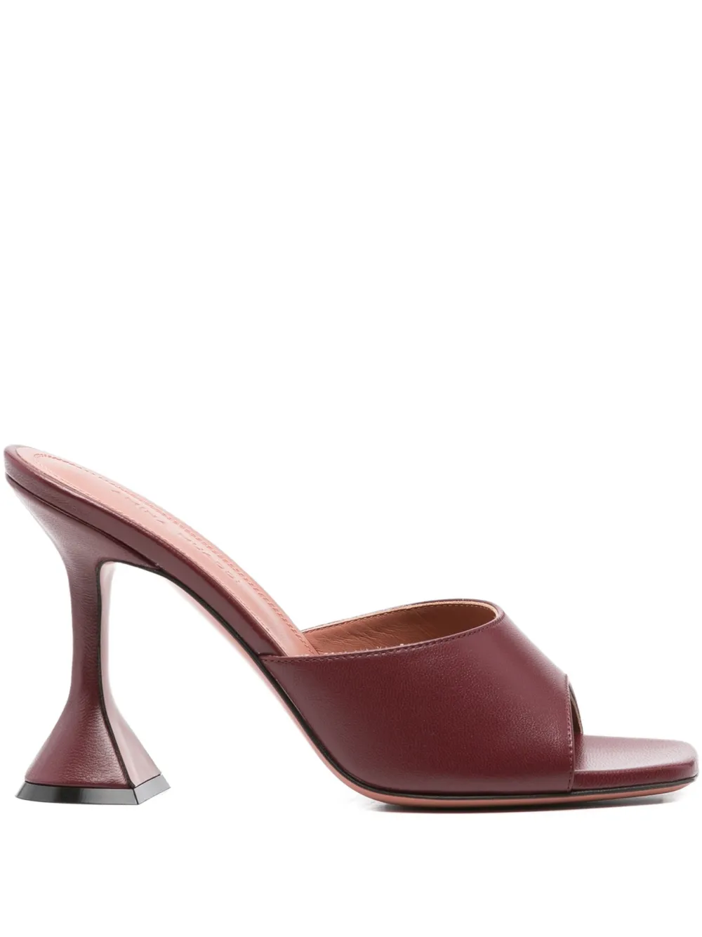 Amina Muaddi 95mm Lupita heeled sandals | Red | Image 1