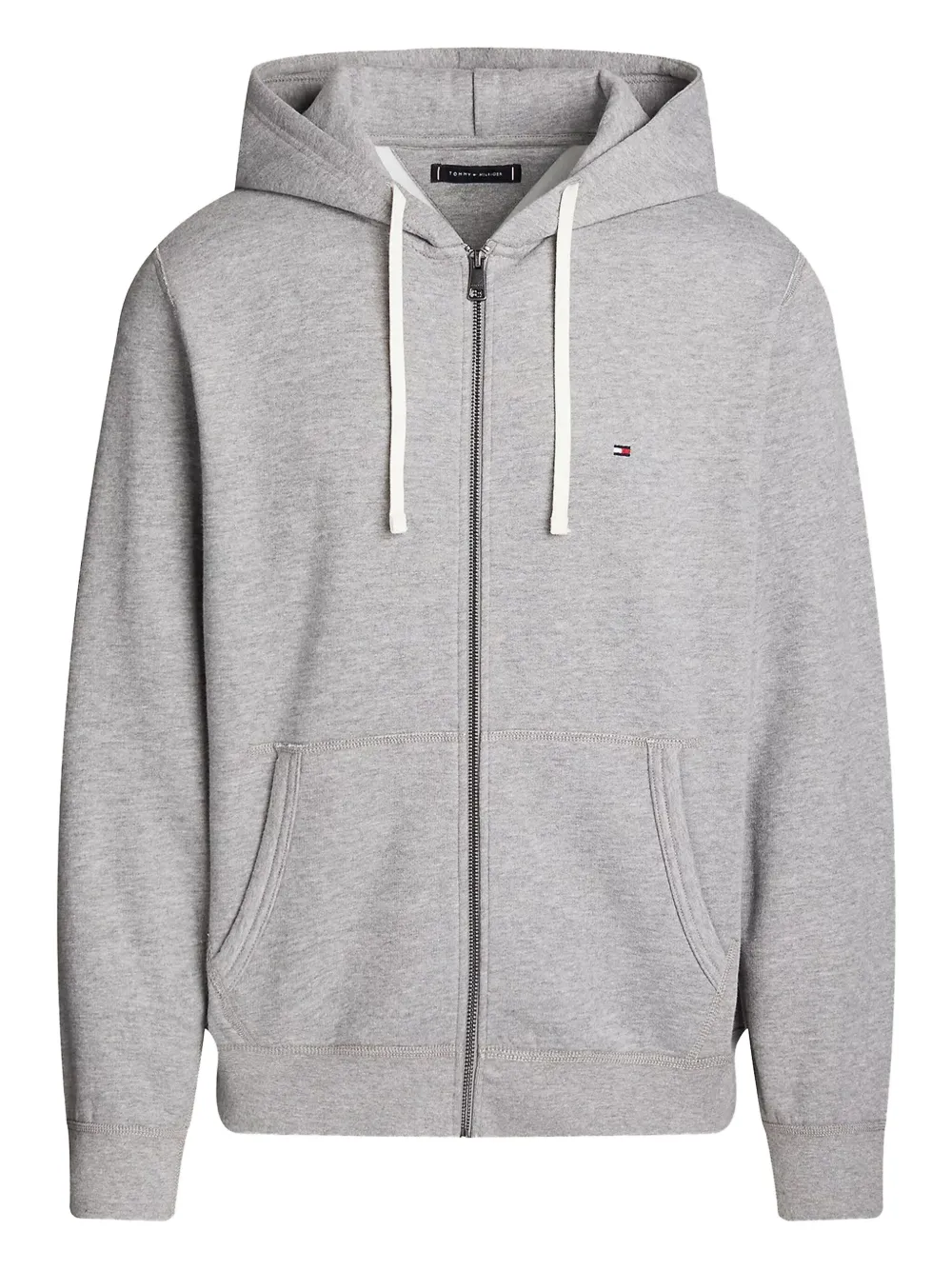 Tommy Hilfiger Solic zip-up hoodie | Grey | Image 1