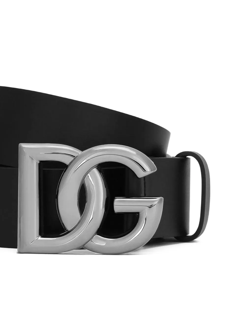 Dolce & Gabbana DG logo leather belt | Image 2