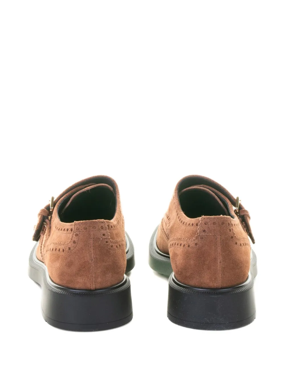 Fratelli Rossetti double-buckle brogue boots Bruin