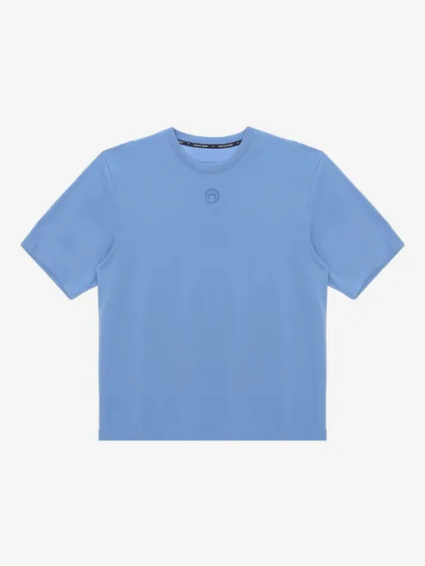 Marine Serre playera de algodón con logo de luna