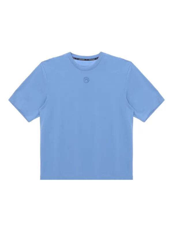 Marine Serre ムーンロゴ Tシャツ | ブルー | FARFETCH JP