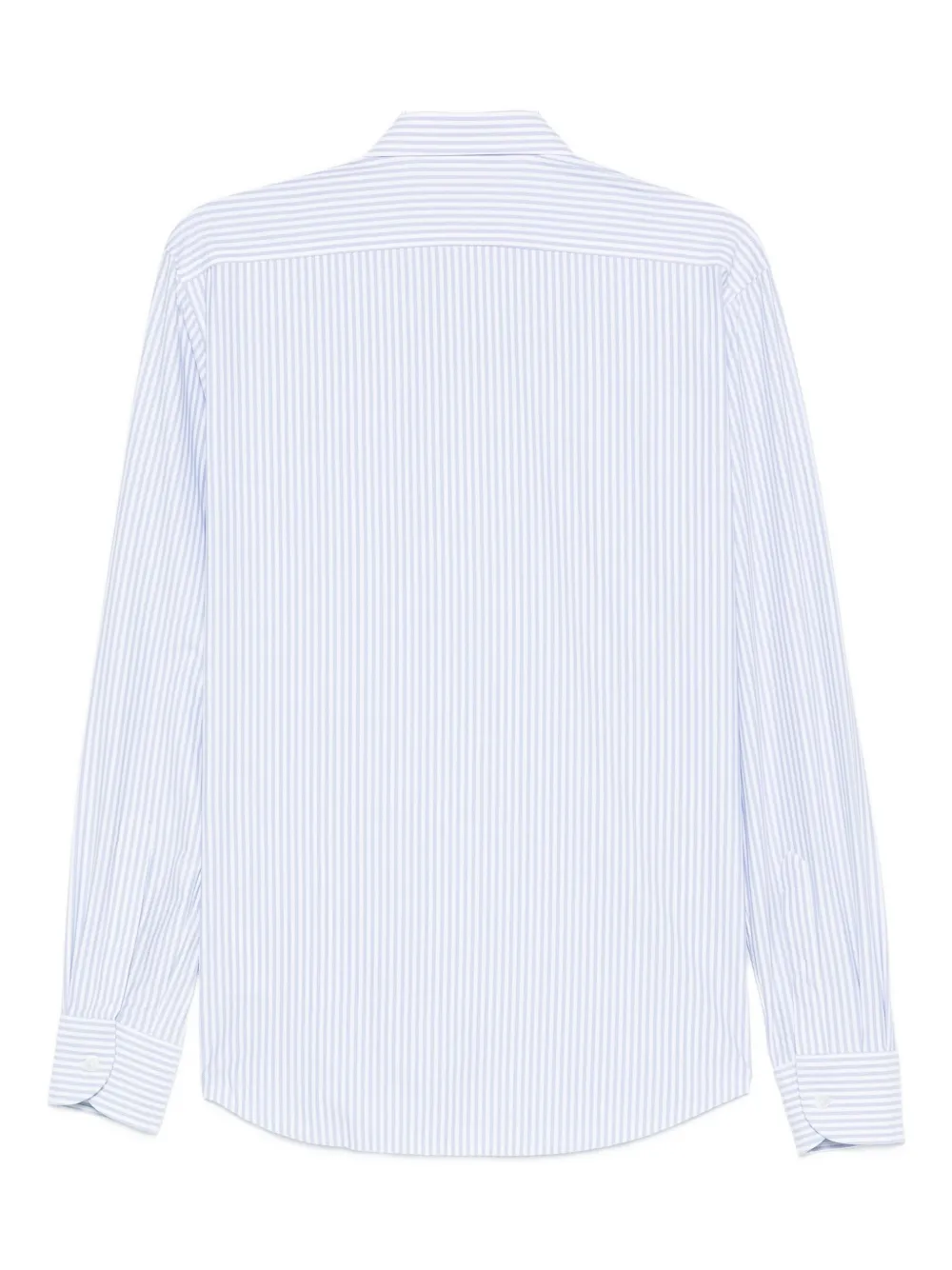 Traiano Milano striped shirt - Blauw