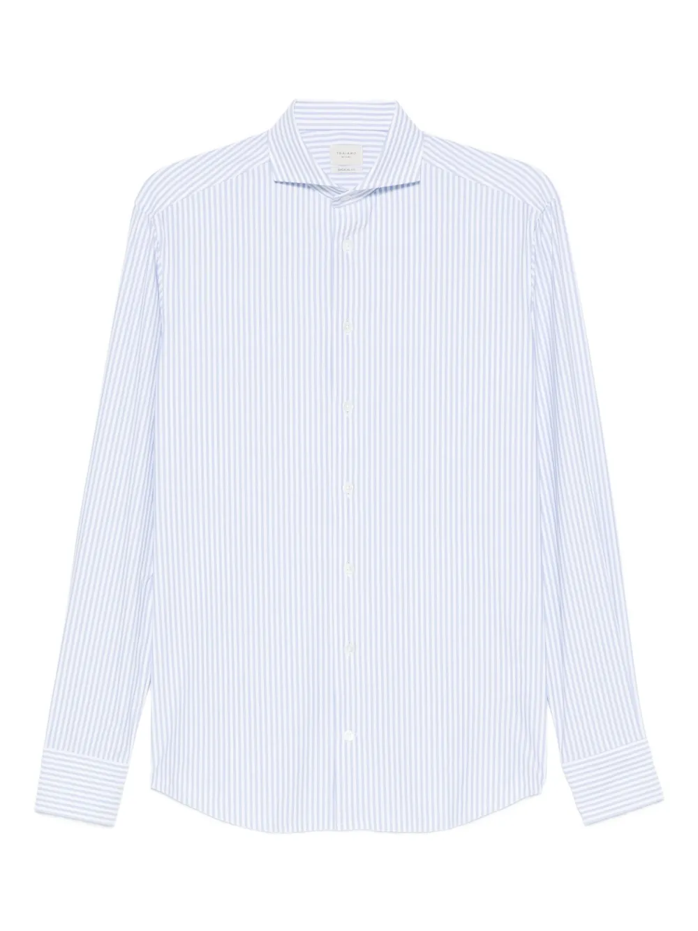 Traiano Milano camisa con rayas estampadas | azul | Image 1