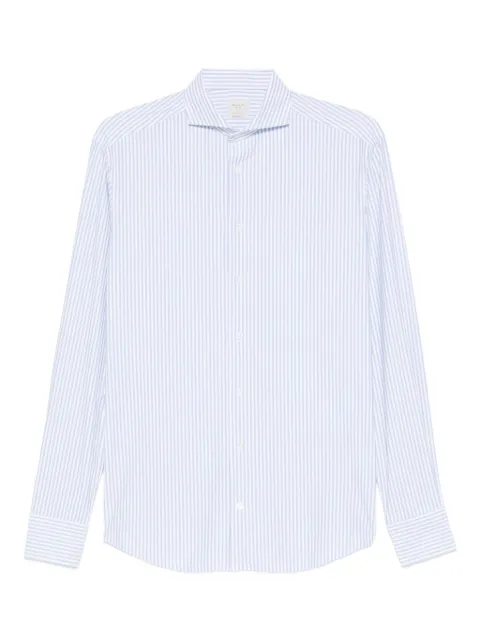 Traiano Milano camisa con rayas estampadas
