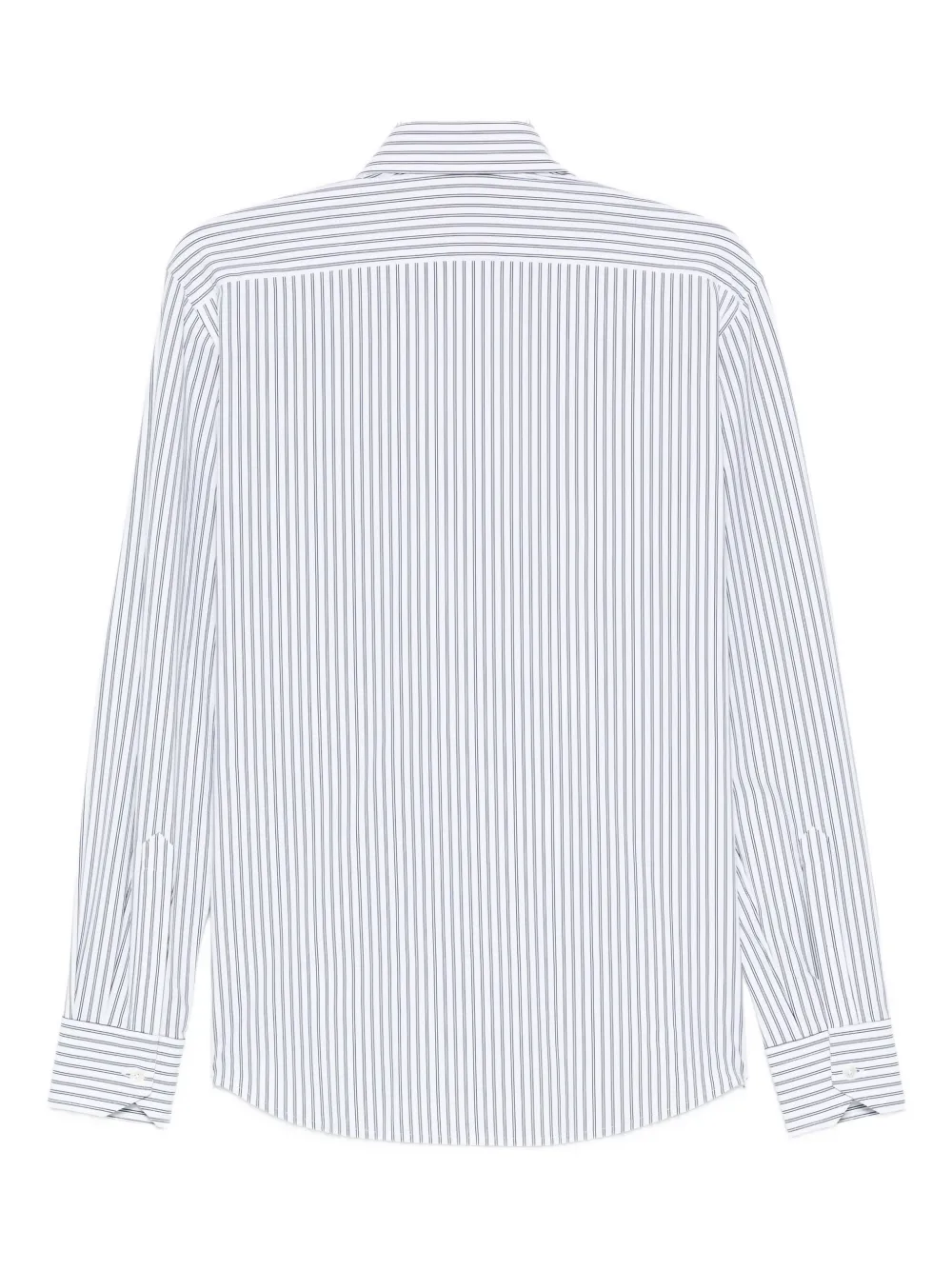 Traiano Milano striped shirt - Blauw