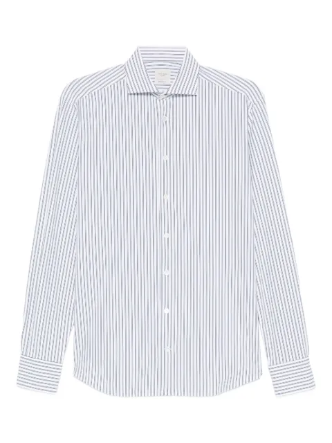 Traiano Milano camisa con rayas estampadas