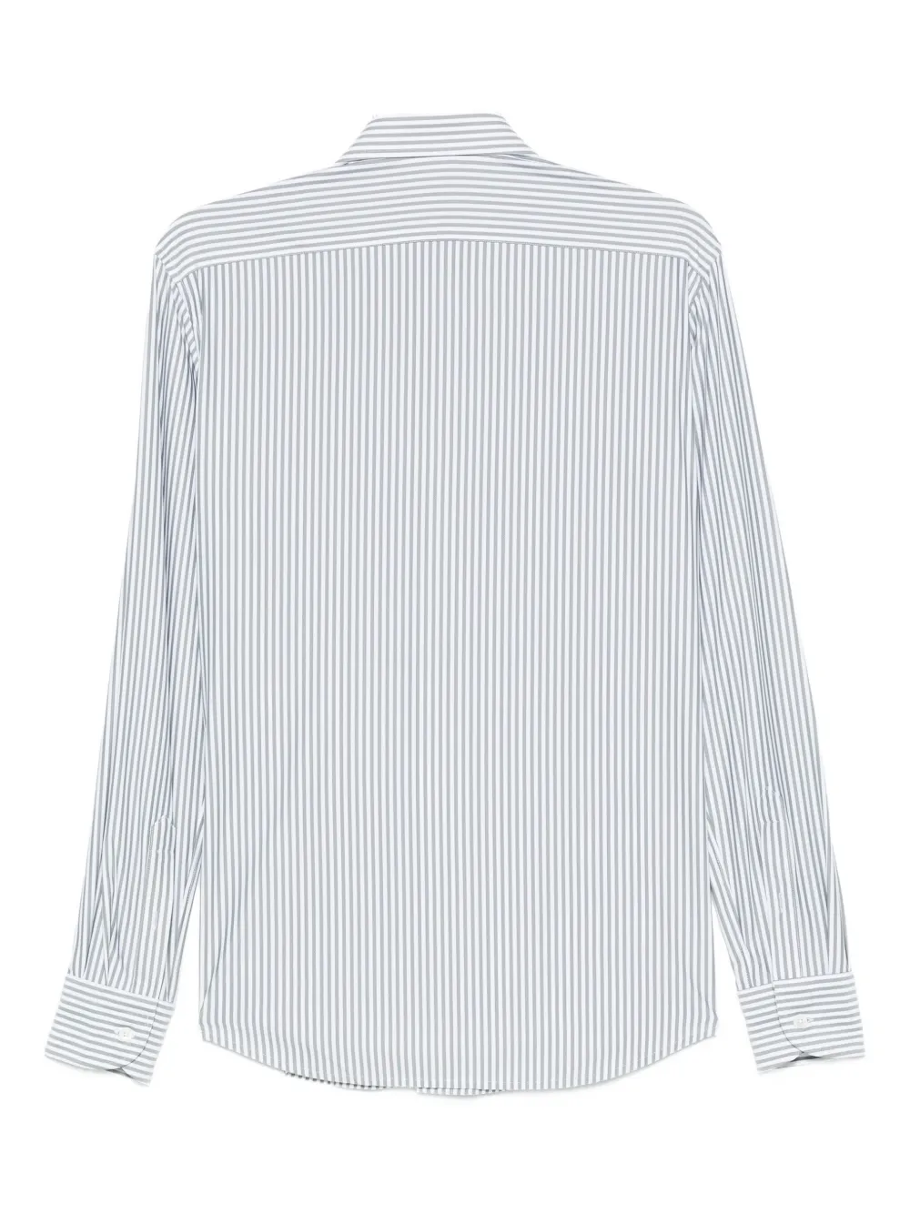 Traiano Milano striped shirt - Groen