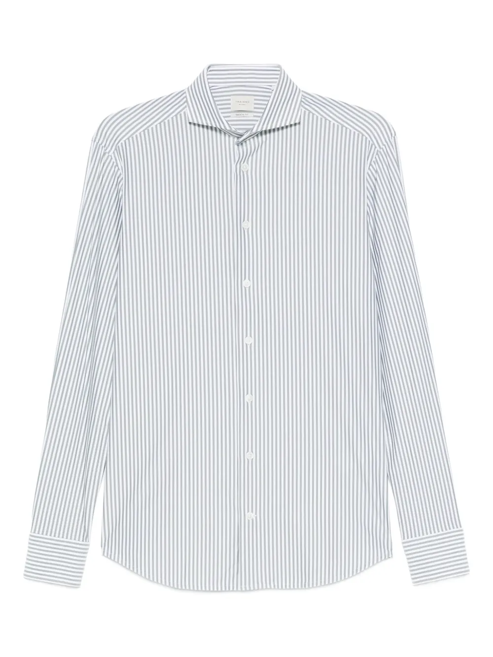 Traiano Milano camisa con rayas estampadas | verde | Image 1