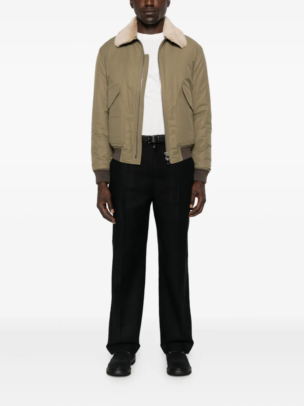 Valstar faux-fur collar bomber jacket | Bomber Jackets | Image 2