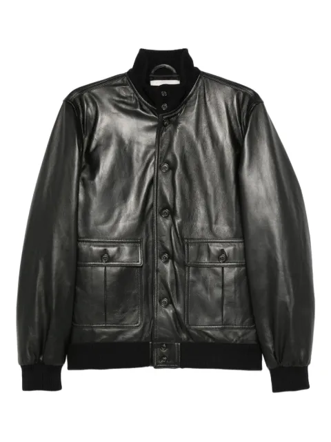 Valstar flap-pocket leather jacket