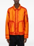 C.P. Company Feltro Bi-Film quilted-panel jacket - Orange