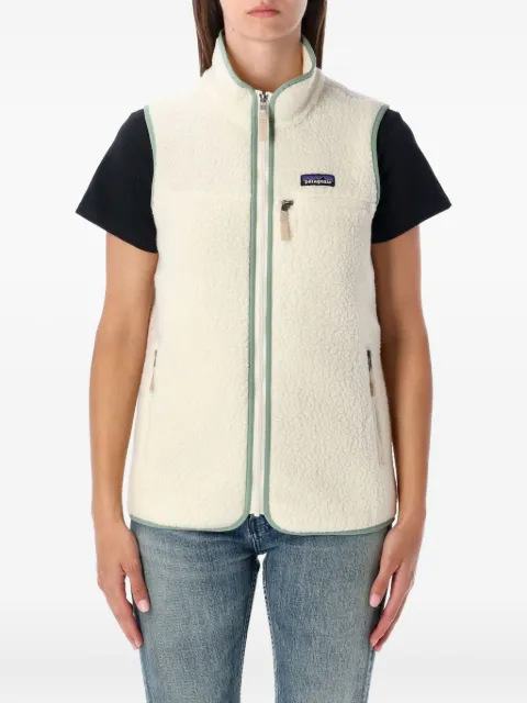 Patagonia high-neck zip-front vest