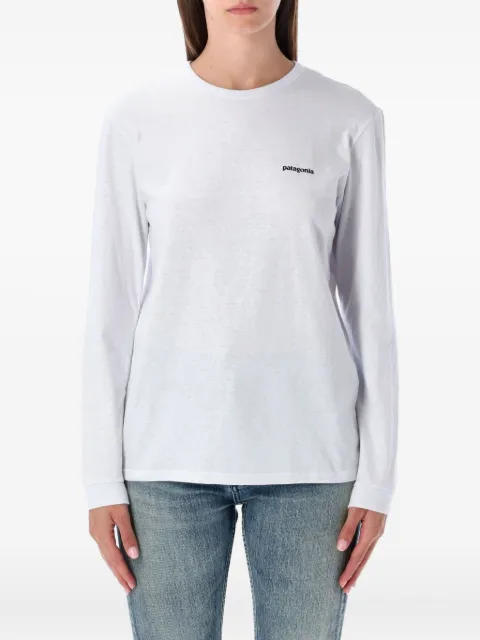 Patagonia long-sleeved logo T-shirt