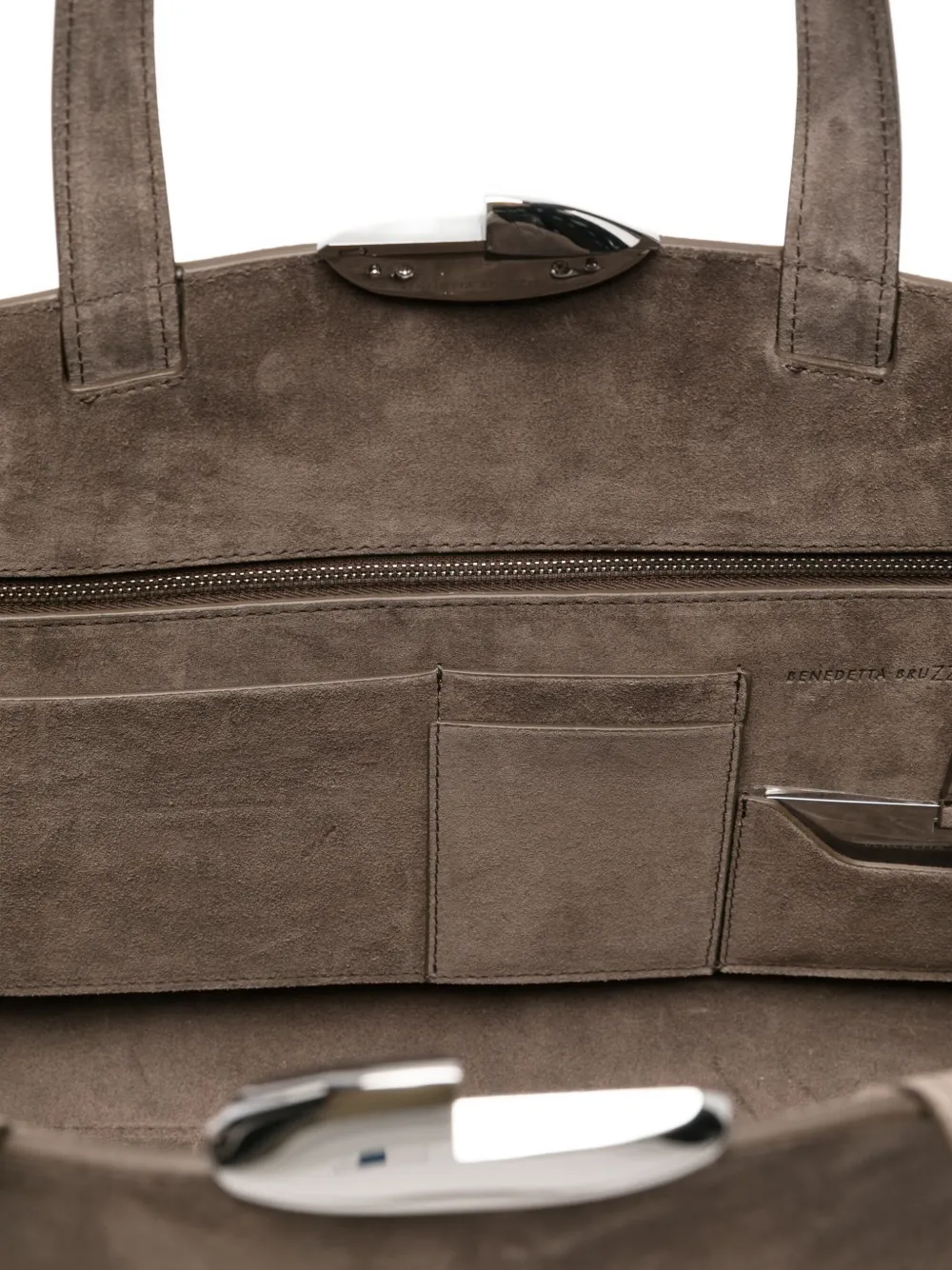 Benedetta Bruzziches Serena Shoulder Bag In Brown
