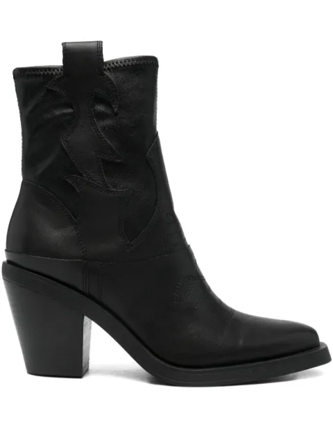 Ash 80mm Jagger panelled ankle boots