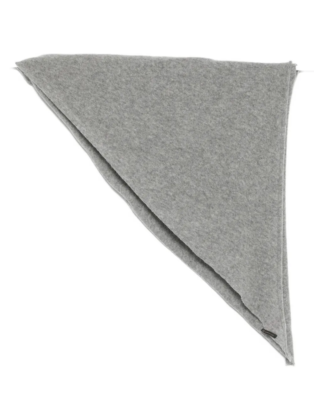 Faliero Sarti Triangle Scarf In Brown