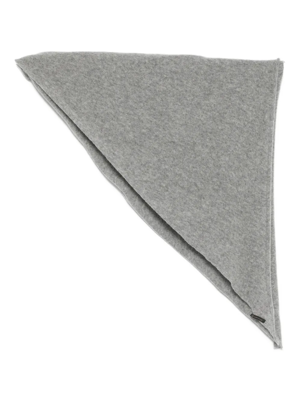 Faliero Sarti triangle scarf | Grey | Image 1