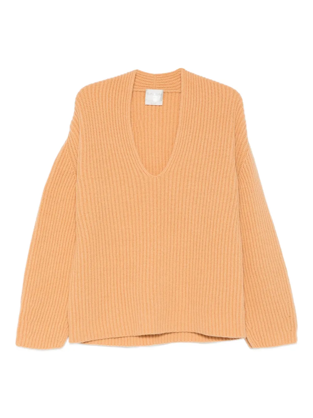 Forte Forte v-neck sweater | Neutrals | Image 1