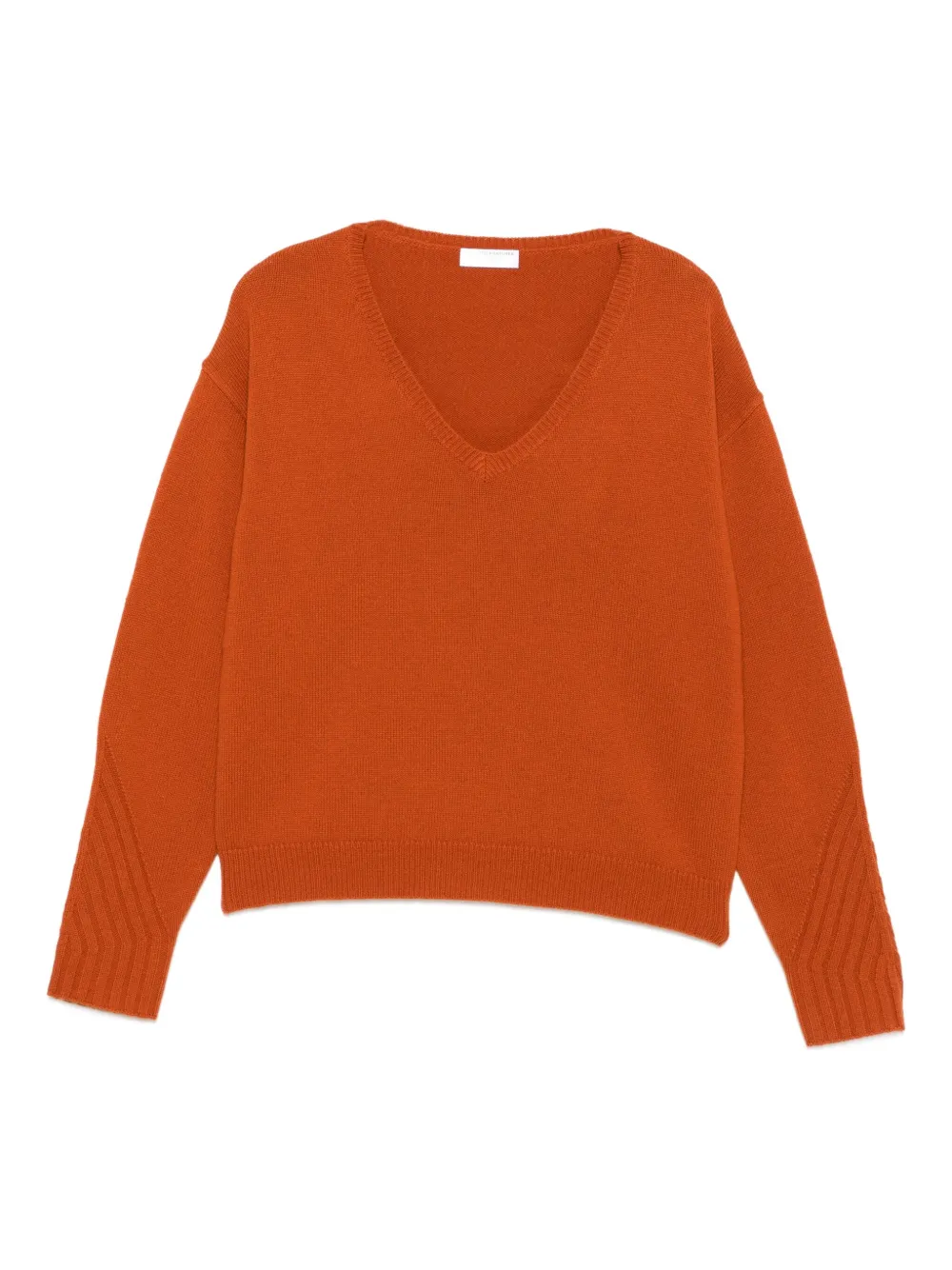 Majestic Filatures V-neck sweater - Arancione