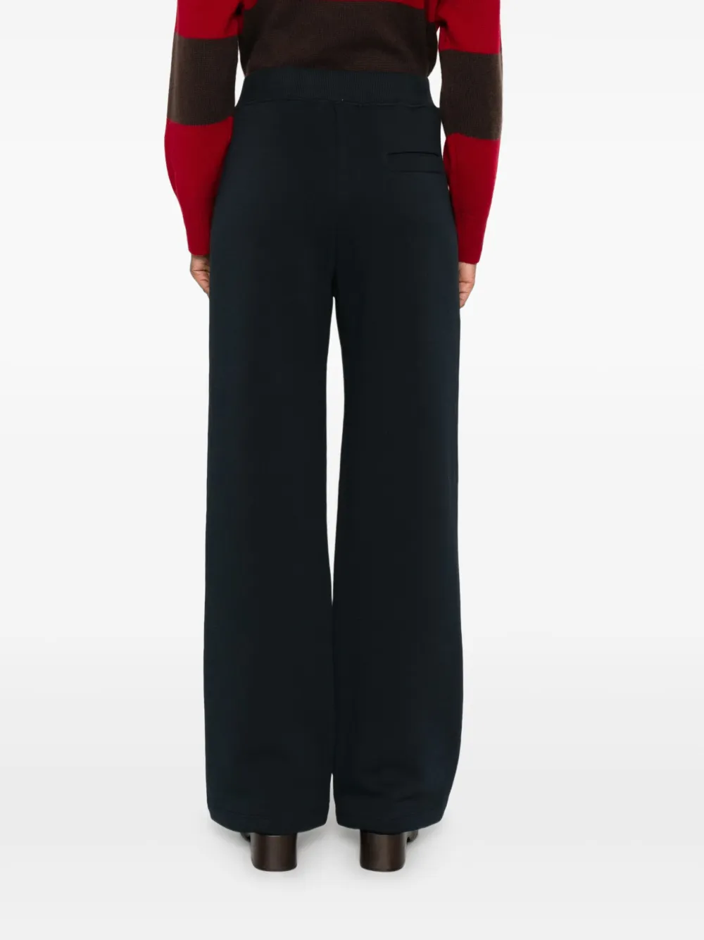 'S Max Mara Geribbelde broek Blauw