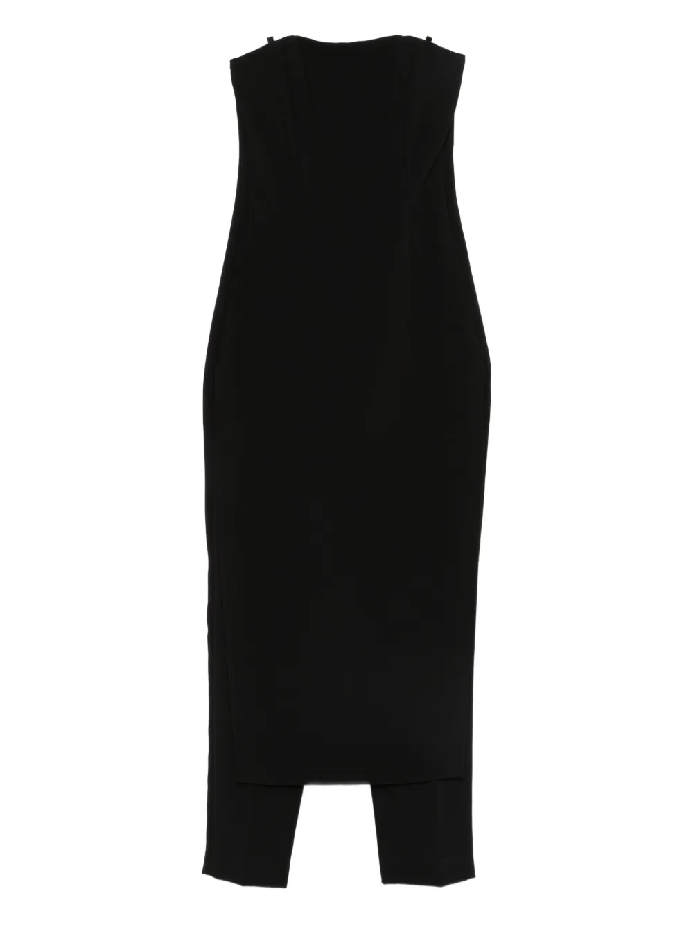 PINKO strapless split-hem jumpsuit | Black | Image 1