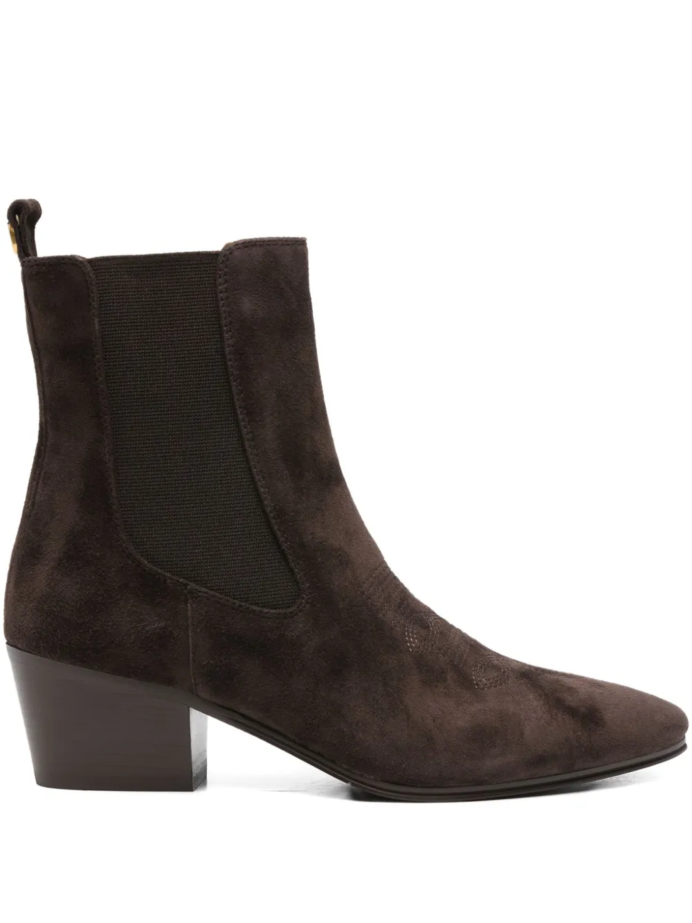 TWINSET elastic-panel pointed-toe boots Bruin