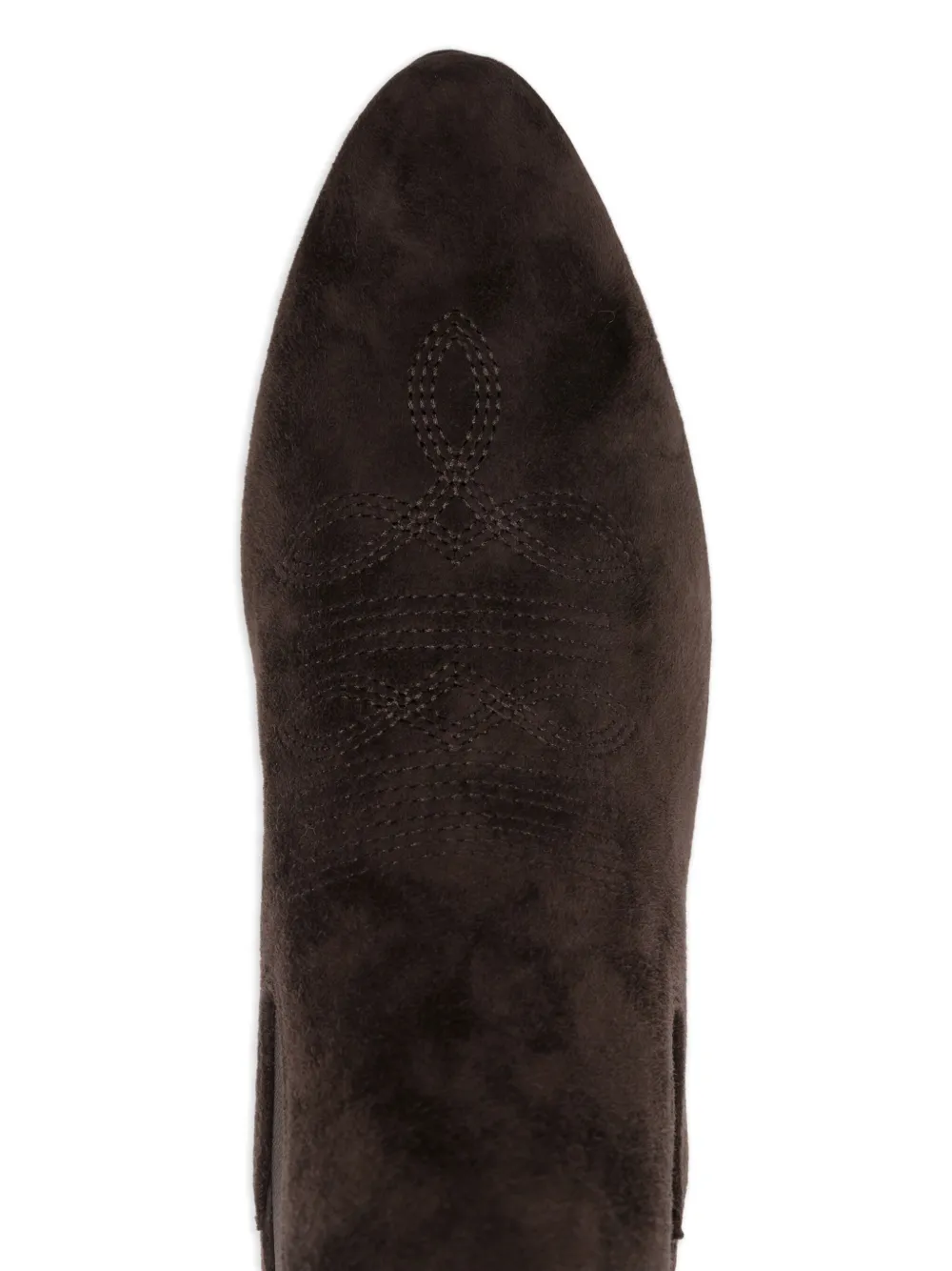 TWINSET Laarzen met elastisch vlak en puntige neus Bruin