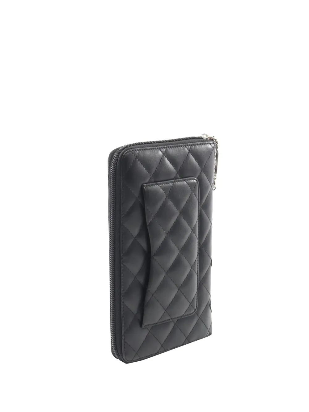CHANEL Pre-Owned 2009-2010 Lambskin Cambon Ligne Zippy Organizer Wallet long wallets | Image 2