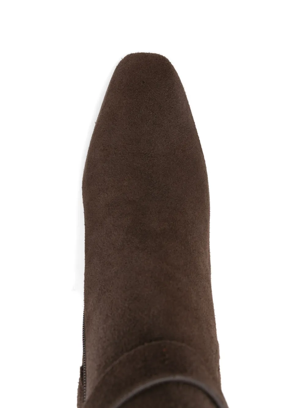 LIU JO 88mm suede ankle boots Bruin