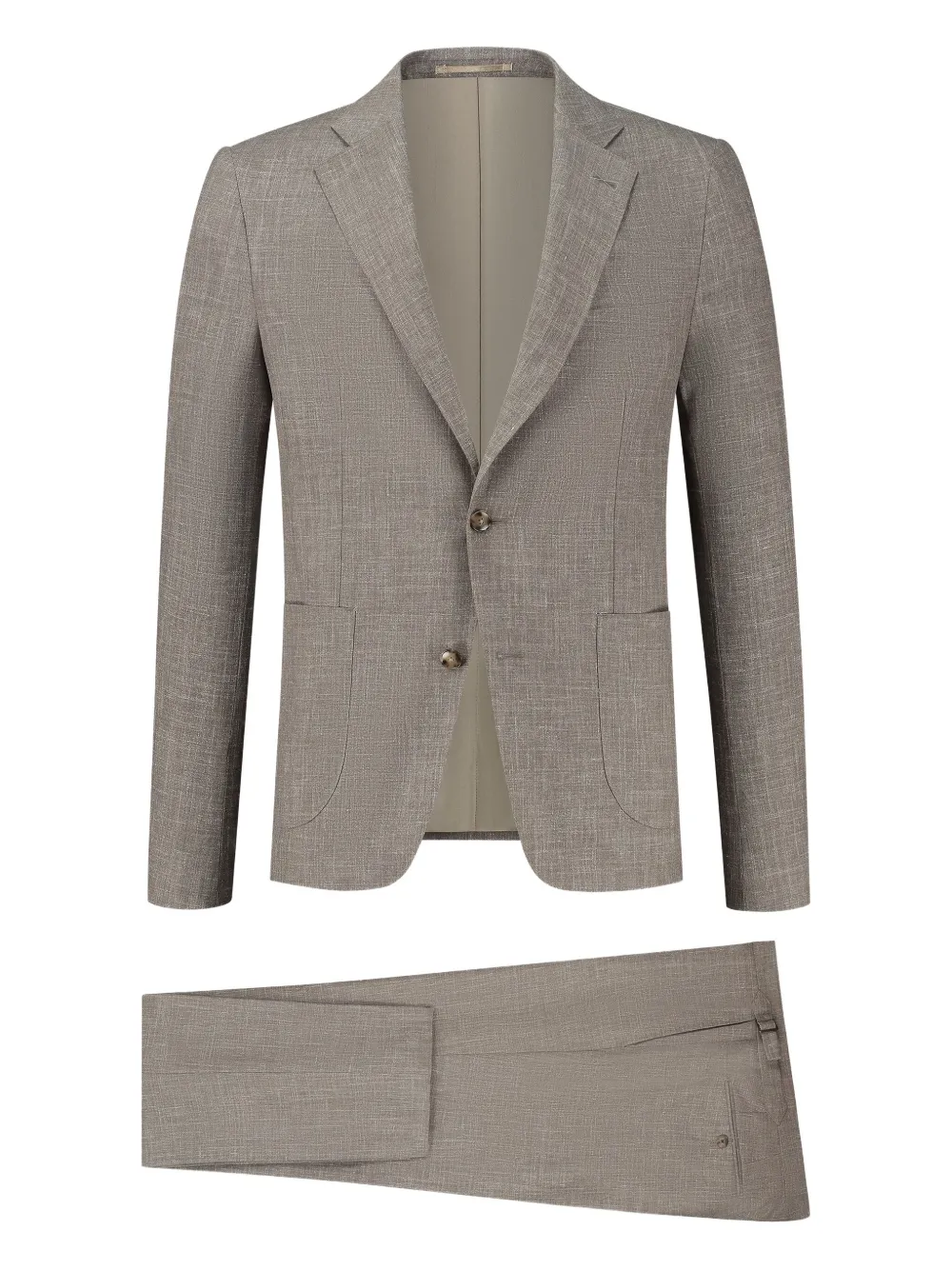 Paul Zeist Single-breasted Suit In Gray