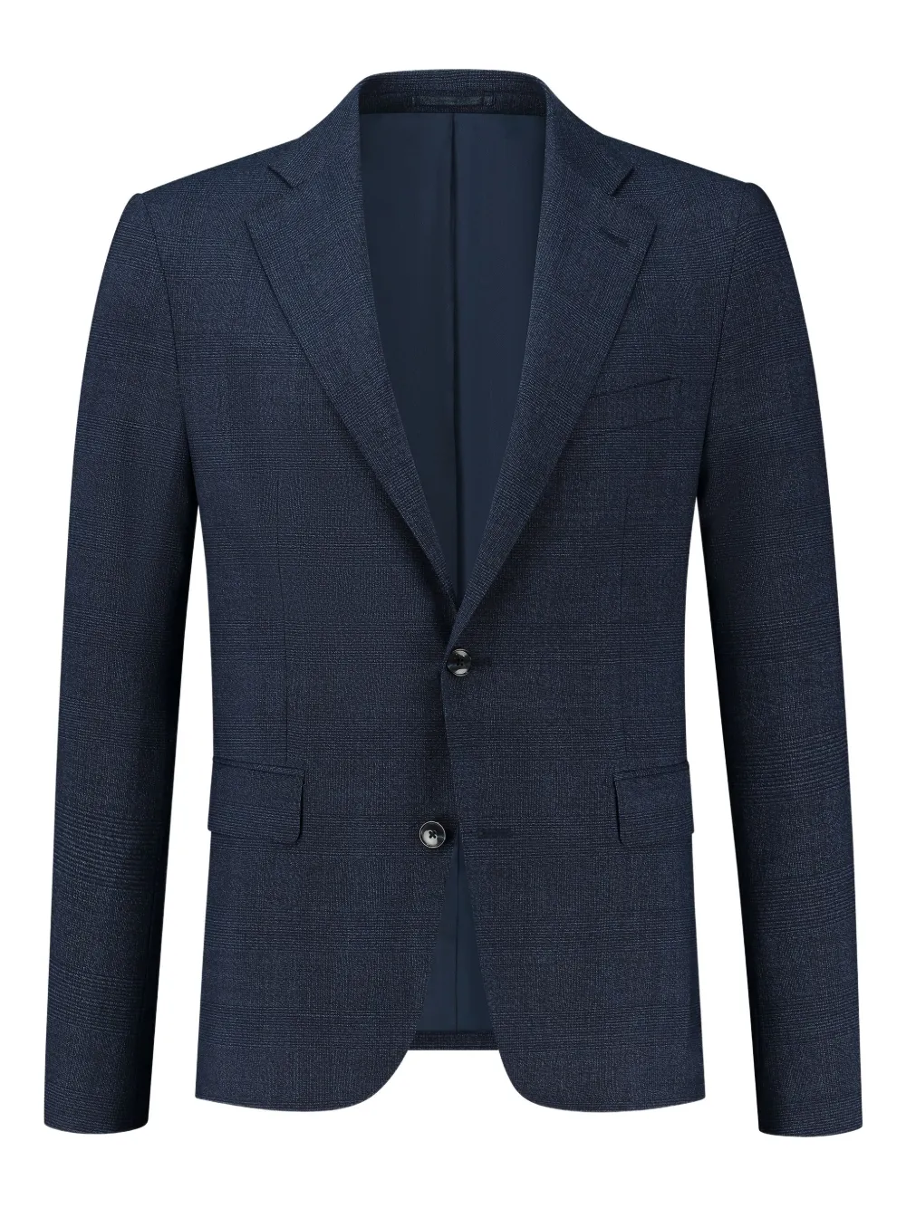 Paul Zeist Notched-lapel Single-breasted Suit In Blue