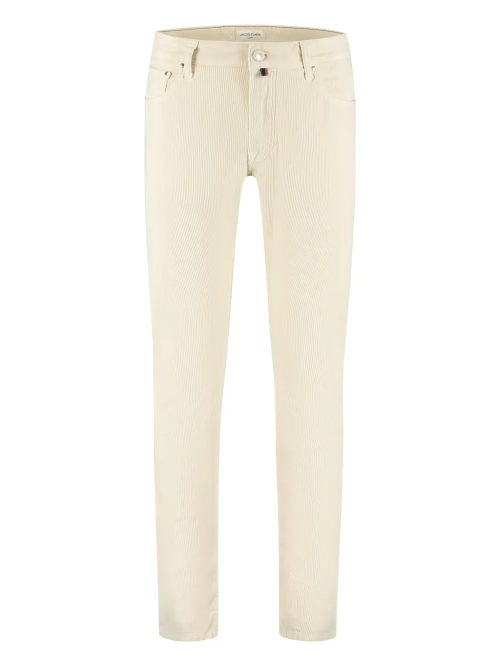 Jacob Cohen Corduroy Trousers In White
