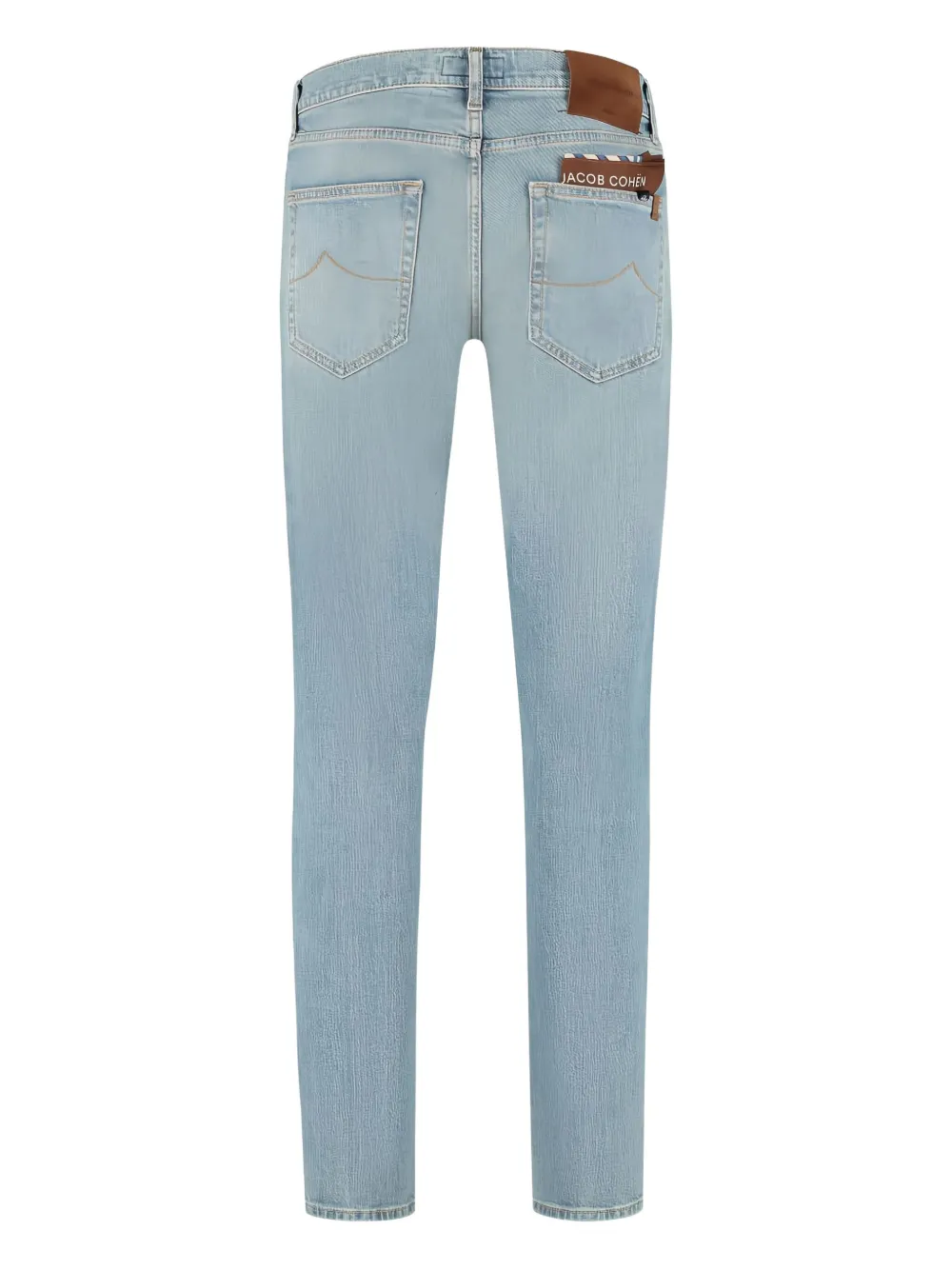 Jacob Cohën Jeans met vijf zakken - Blauw