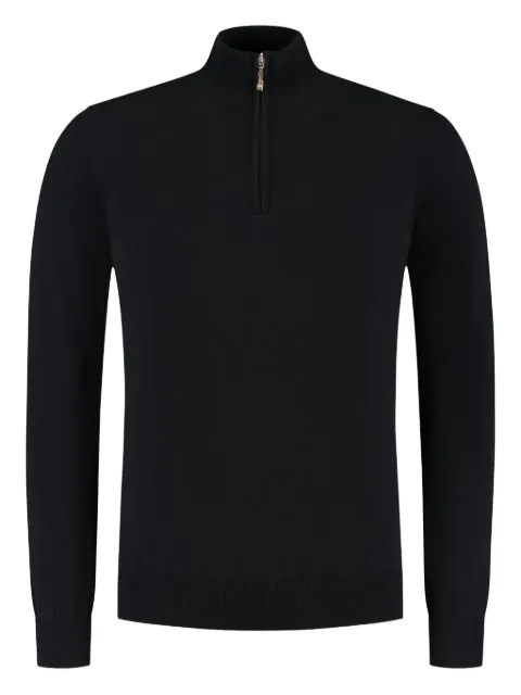 DORIANI half-zip sweater
