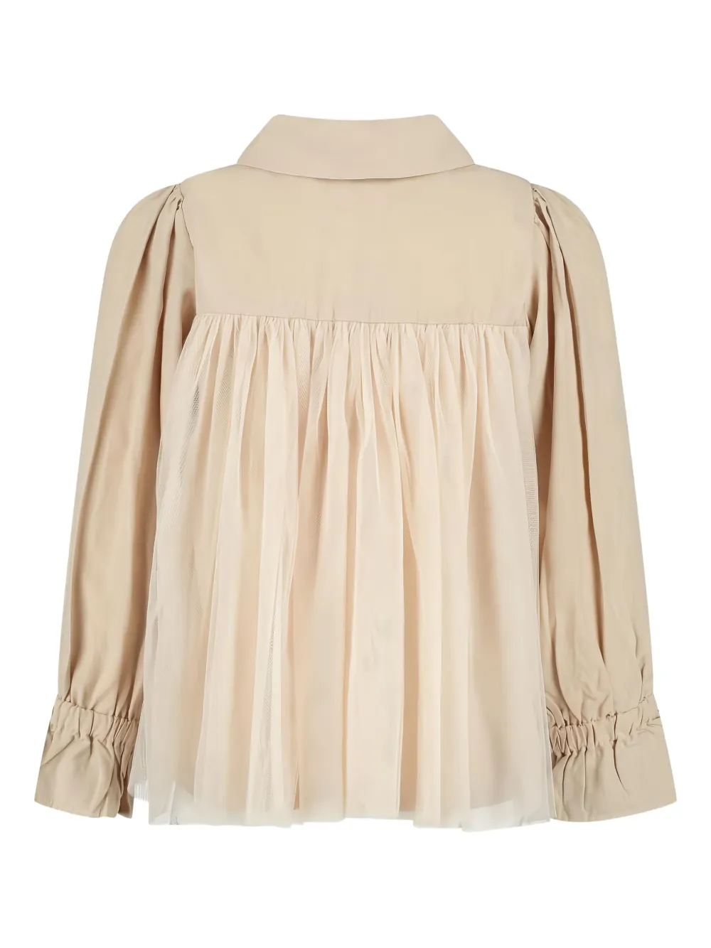 Donsje tulle-back collared shirt | Shirts | Image 2