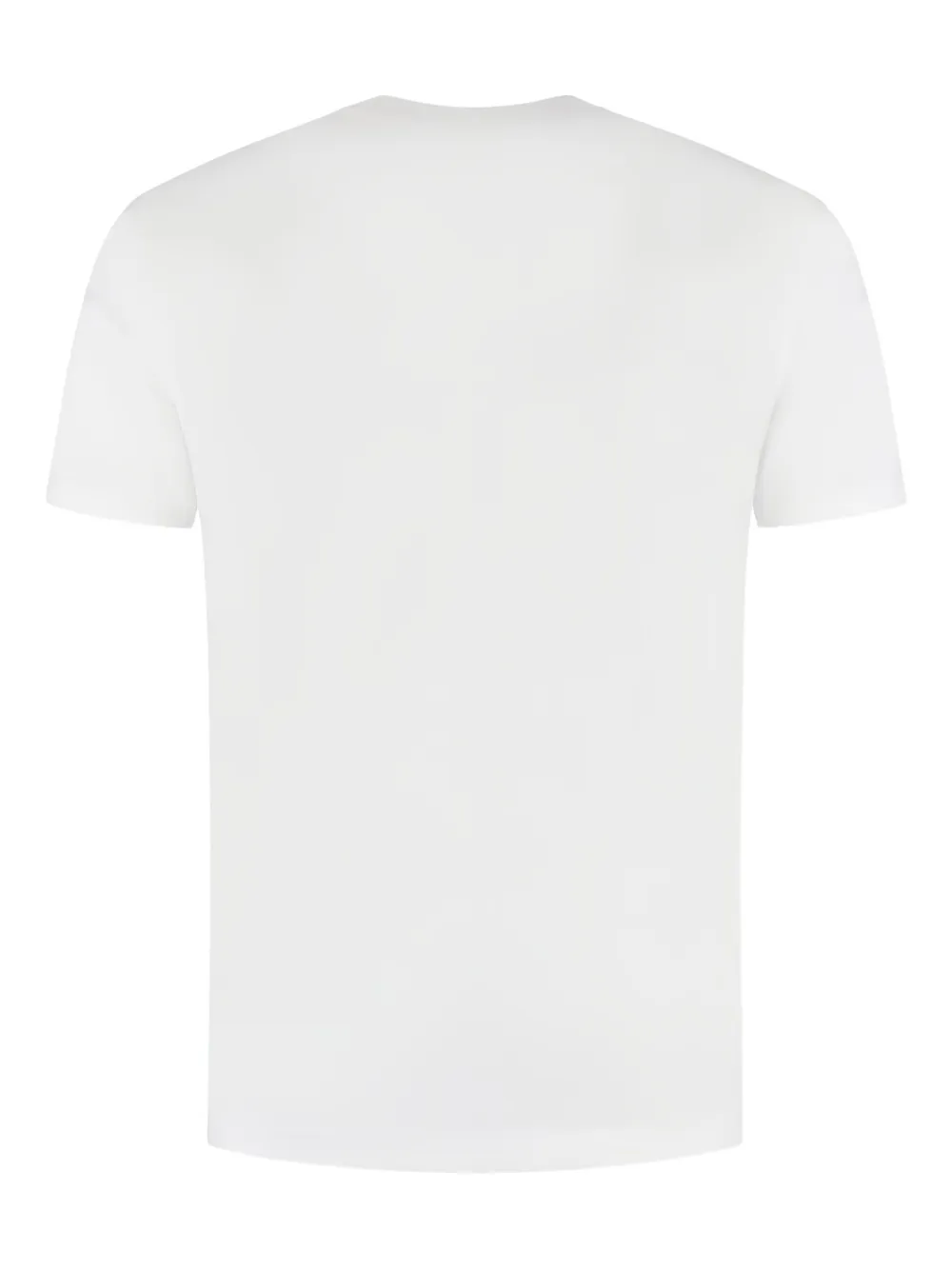 Stefan Brandt Katoenen T-shirt met ronde hals - Wit