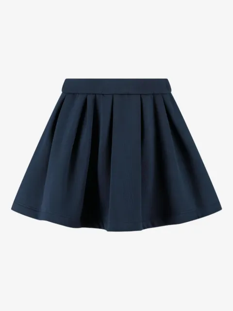 Il Gufo pleated skirt and sweatshirt set