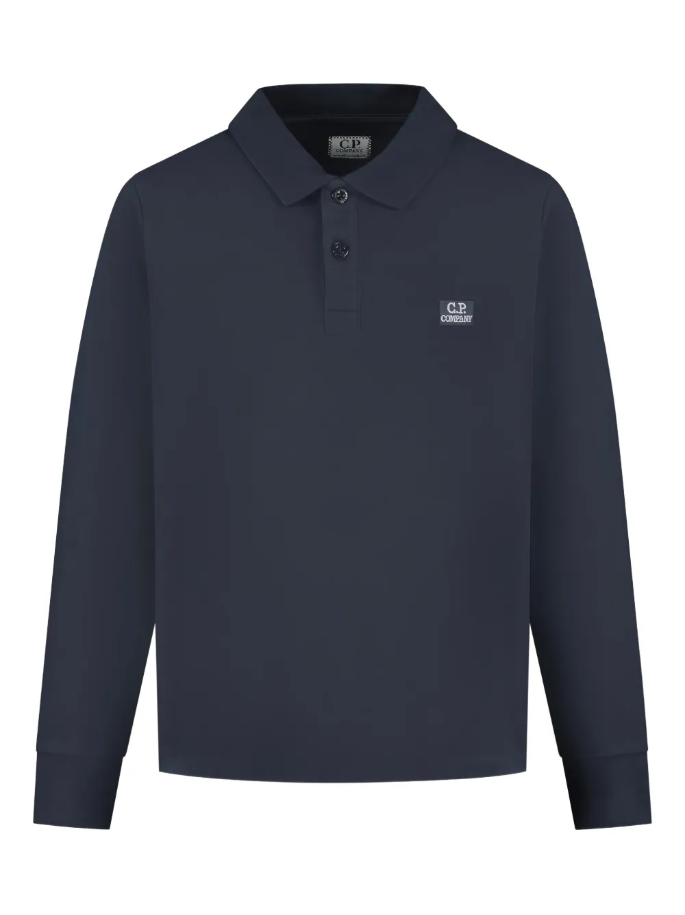 C.P. Company Kids long-sleeve polo shirt | Blue | Image 1