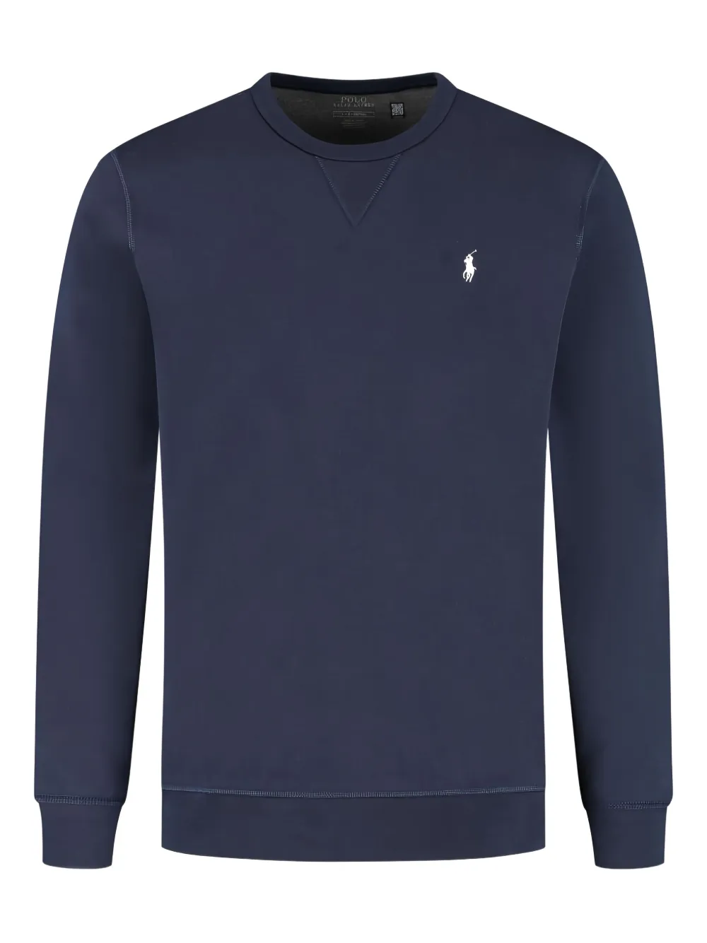 Polo Ralph Lauren embroidered logo crew neck sweatshirt - ブルー Polo Ralph Lauren embroidered logo crew neck sweatshirt - ブルー