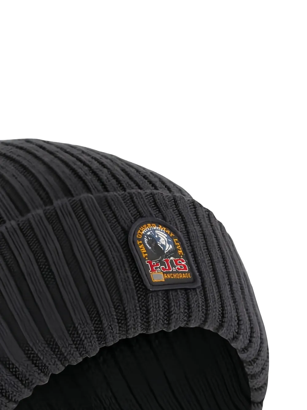 Parajumpers logo-patch ribbed beanie | Image 2