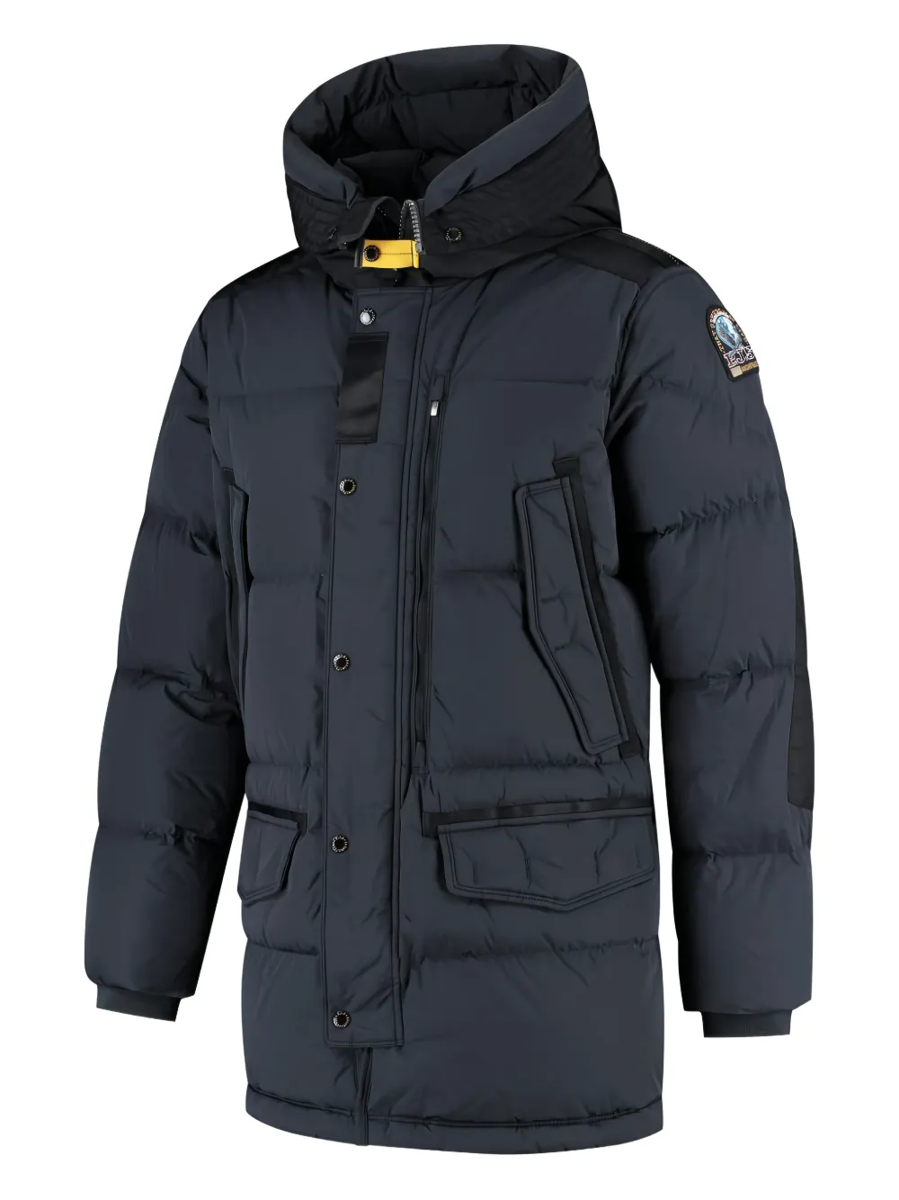 Parajumpers Gewatteerde jas met capuchon - Blauw