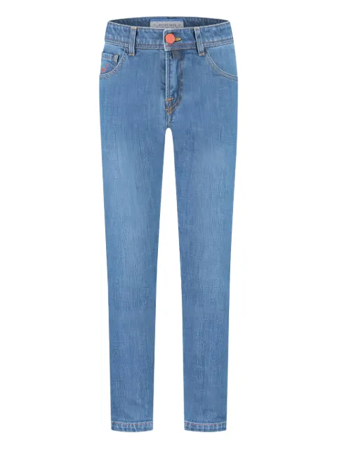Jacob Cohen Junior embroidered-pocket jeans