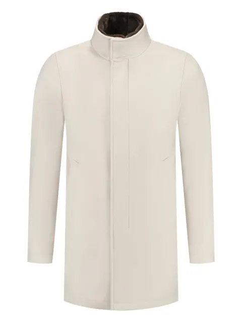 Herno high-neck wool coat